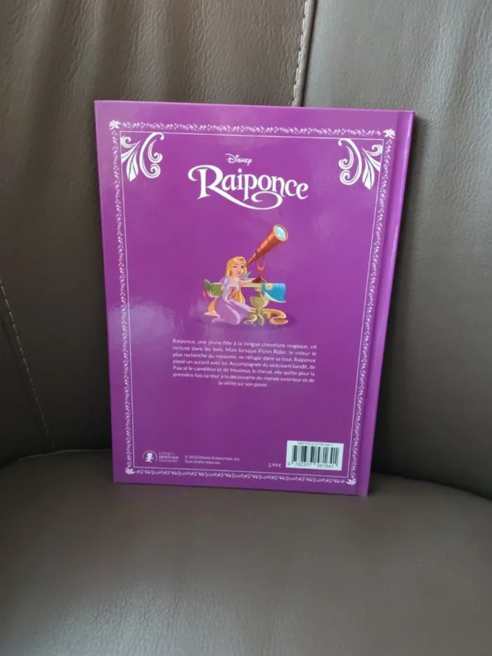 Livre bd disney raiponce - photo numéro 3