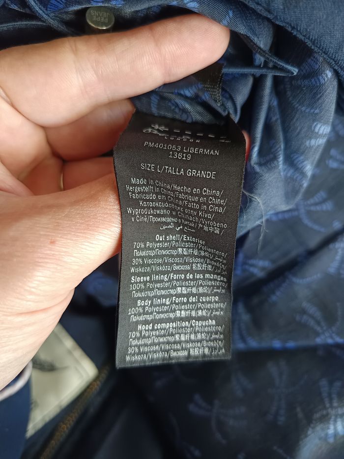 Manteau Pepe Jeans homme L - photo numéro 6