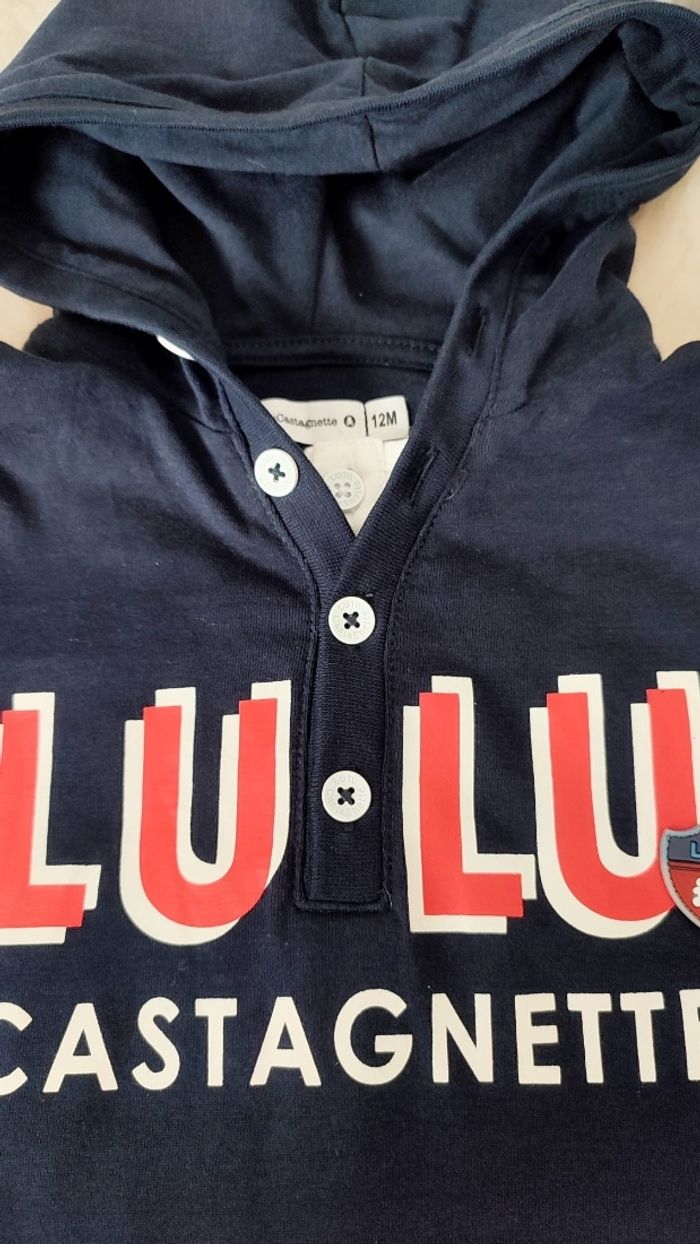 T-shirt à capuche Lulu castagnette - photo numéro 4