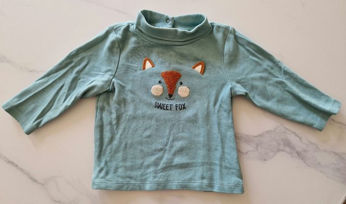 T-shirt manche longue col roulé Orchestra 12 mois