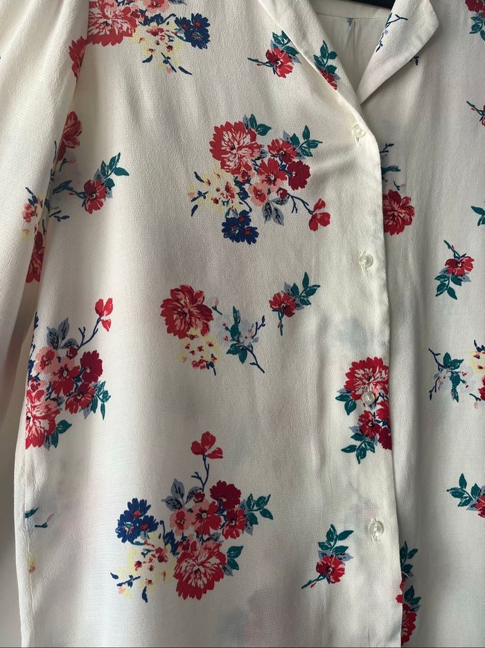Chemise fleuri comptoir des cotonniers taille 36 - photo numéro 4