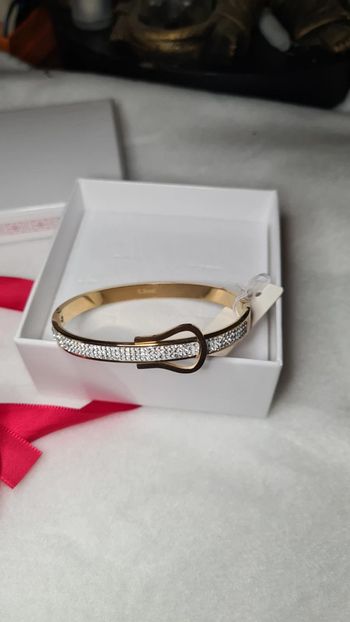 Bracelet acier inoxydable strass
