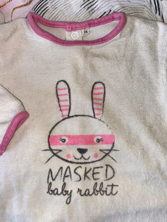 Lot 3 pyjamas, taille 9 mois, marque Kiabi. - photo numéro 3