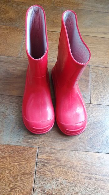 Bottes de pluie rouges Lemigo 26