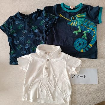 Lot de 3 tee shirt 2 ans