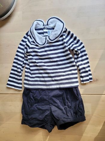 Ensemble marin 18 moi Jacadi