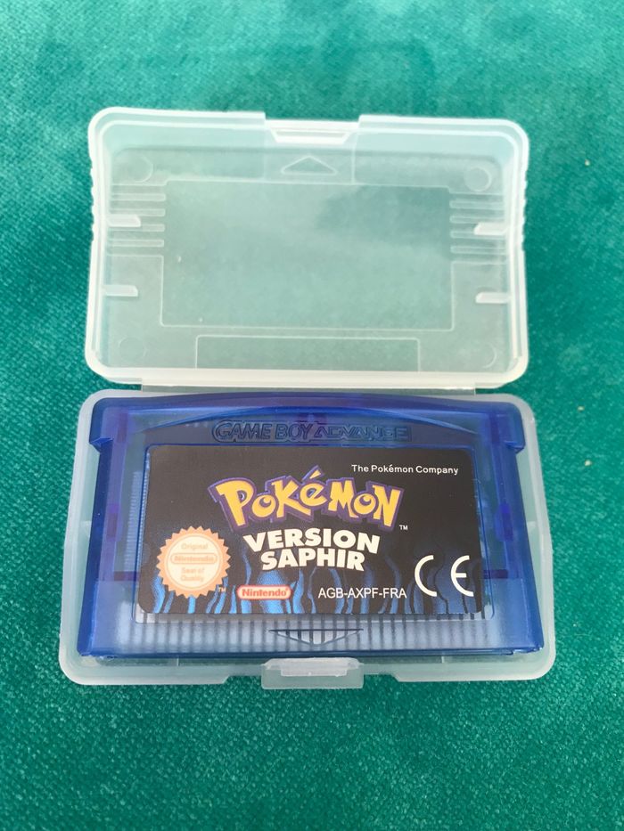 Jeu pokemon version Saphir pour Game Boy Advance Gameboy GBA