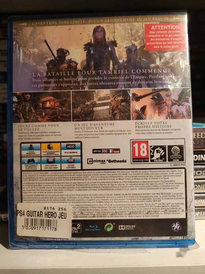 The Elder Scrolls Online PS4 neuf - photo numéro 2