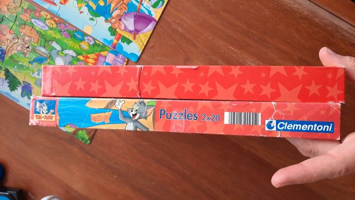 Puzzle tom et Jerry 2 fois 20 pieces - photo numéro 5