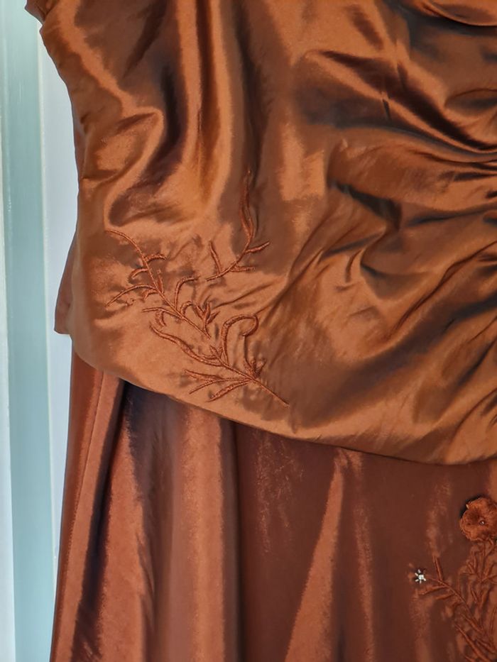 Robe longue taffetas 46 - photo numéro 2