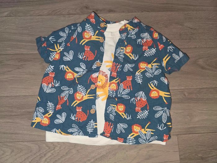 Chemise + T shirt 6 mois - photo numéro 2