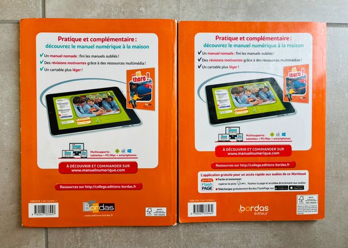 Manuel d’anglais et workbook New Hi There 5e - photo numéro 2
