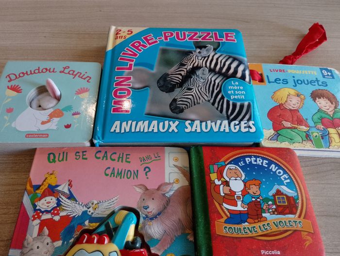 Lot de 5 livres cartonnés, divers (7) - photo numéro 2