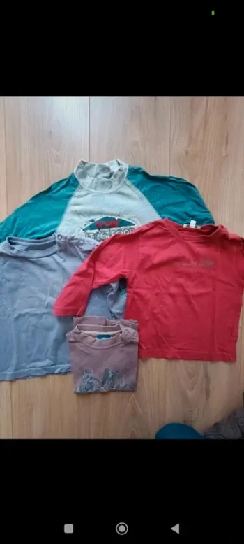 Lot tee-shirt 2 ans