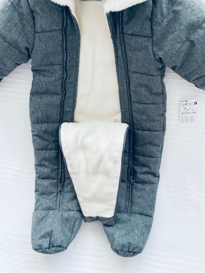 Combinaison gris Kiabi 6 mois - photo numéro 7