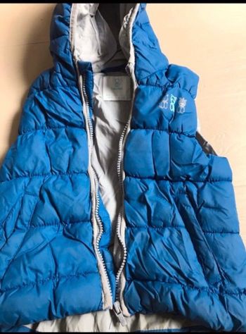 Doudoune sans manches 3 ans