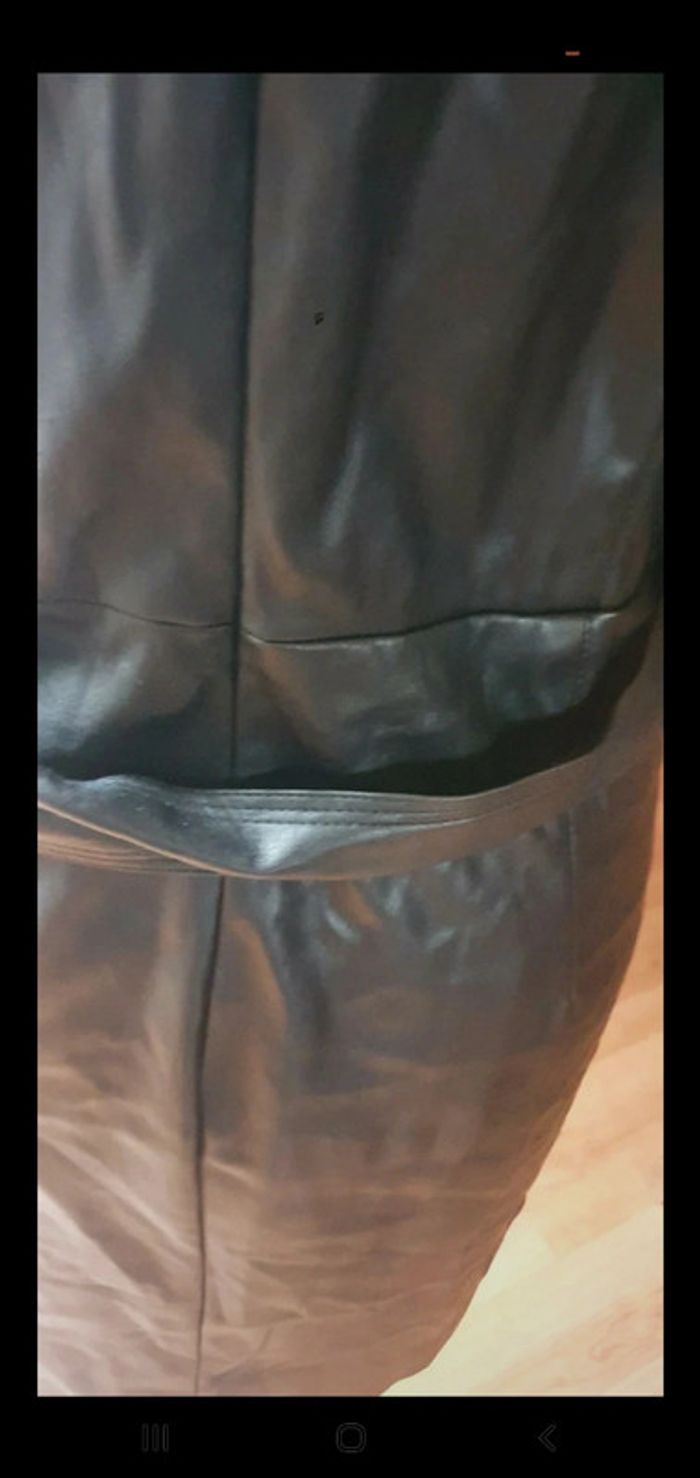 Robe aspect simili cuir - photo numéro 3