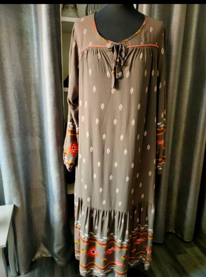 Robe longue taille 48