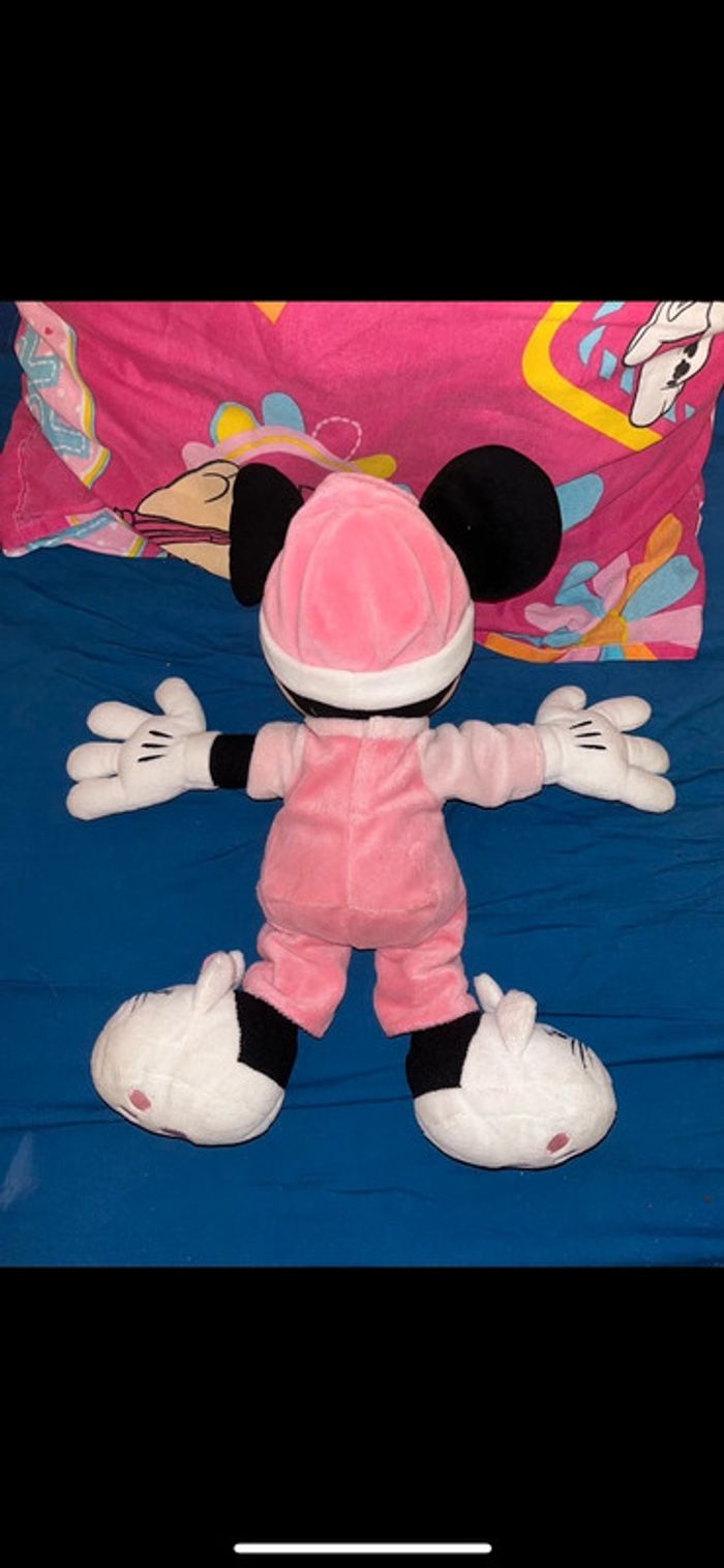 Peluche minnie habillé en marie - photo numéro 3