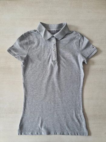 Polo gris - Tommy Hilfiger - Taille XS