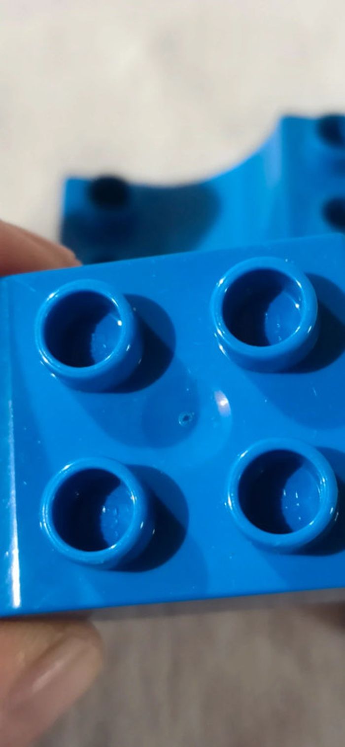Briques de construction bleues lego duplo - photo numéro 10