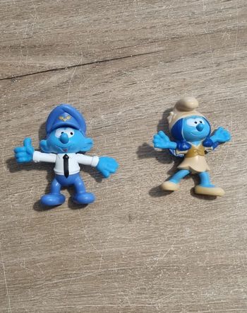 Lot figurines Schtroumpfs