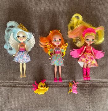 Lot poupées Enchantimals 