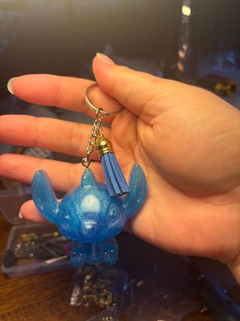 Porte clé stitch fait main