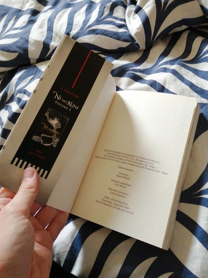 Manga Nino Kuni l'héritier de la lumière et du prince chat tome1 - photo numéro 9