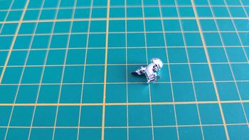 Klaxon arrière pièce détachée miniature Solido Ford V8 1936 citerne California oïl 1/19 1/19e #C65