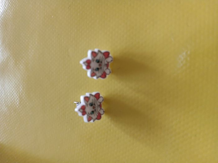 boucles d'oreilles disney les aristochats