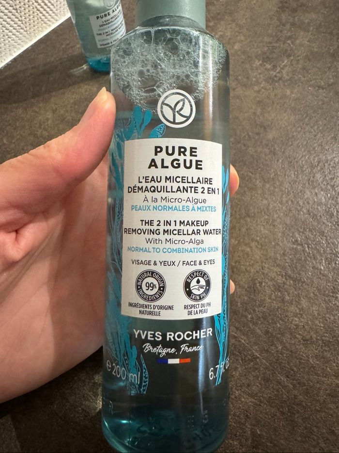 Eau micellaire pure algue Yves Rocher - photo numéro 2