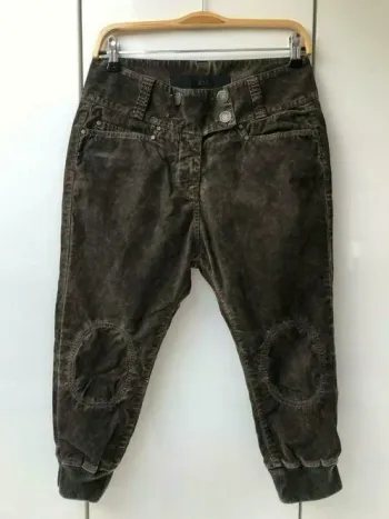 Pantacourt marron Einstein - Taille 38