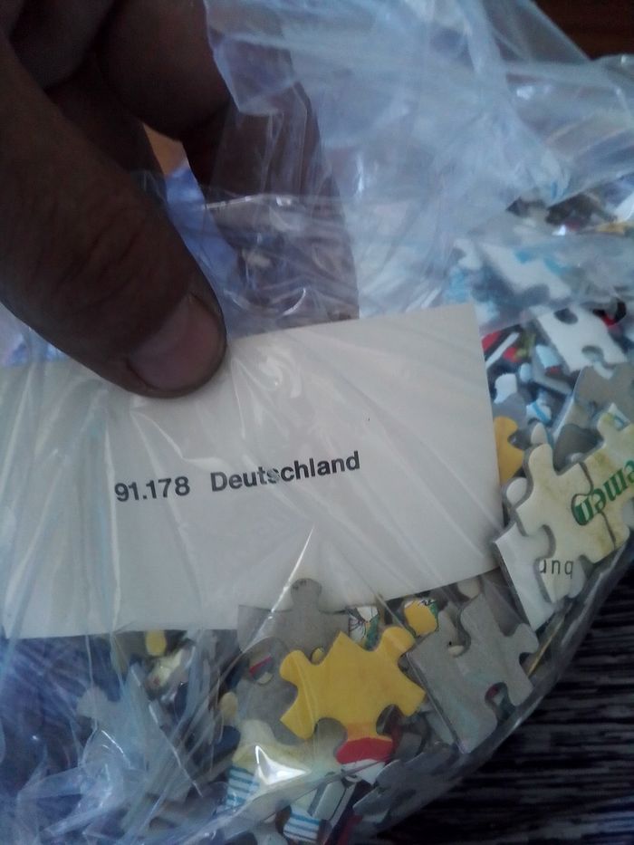 Ancien puzzle de l'Allemagne de l'ouest de 1960 - photo numéro 5
