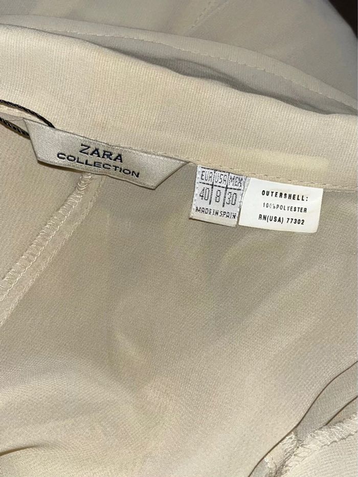 Veste longue beige, taille L - photo numéro 5