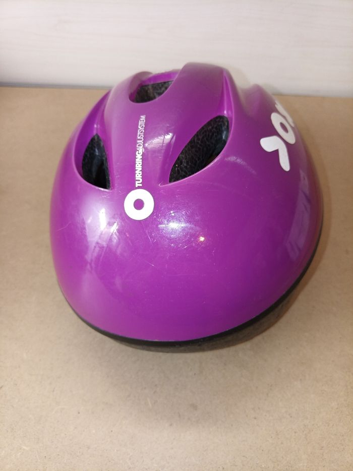 Casque de vélo violet taille S - photo numéro 2