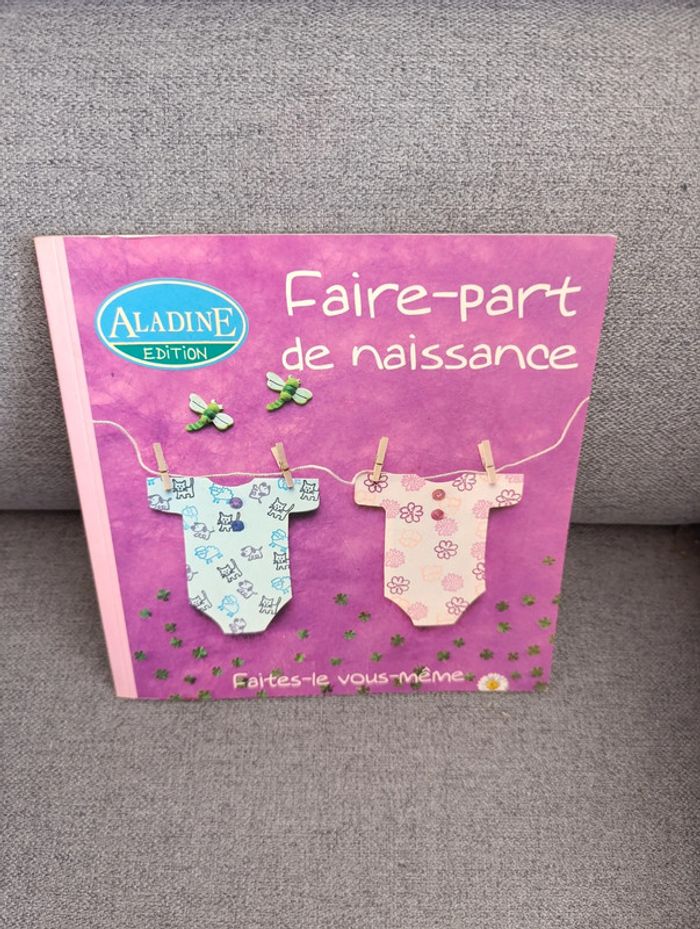 livre pour créer des faire-part pour scrapbooking