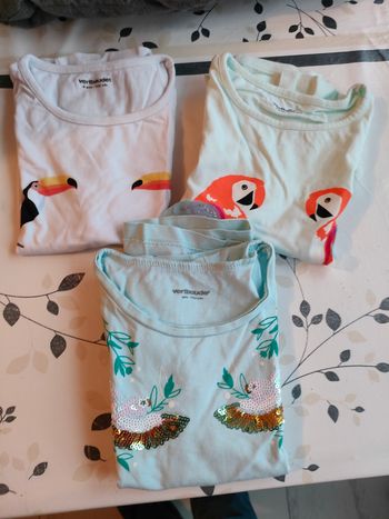 Lot t-shirt manches courtes