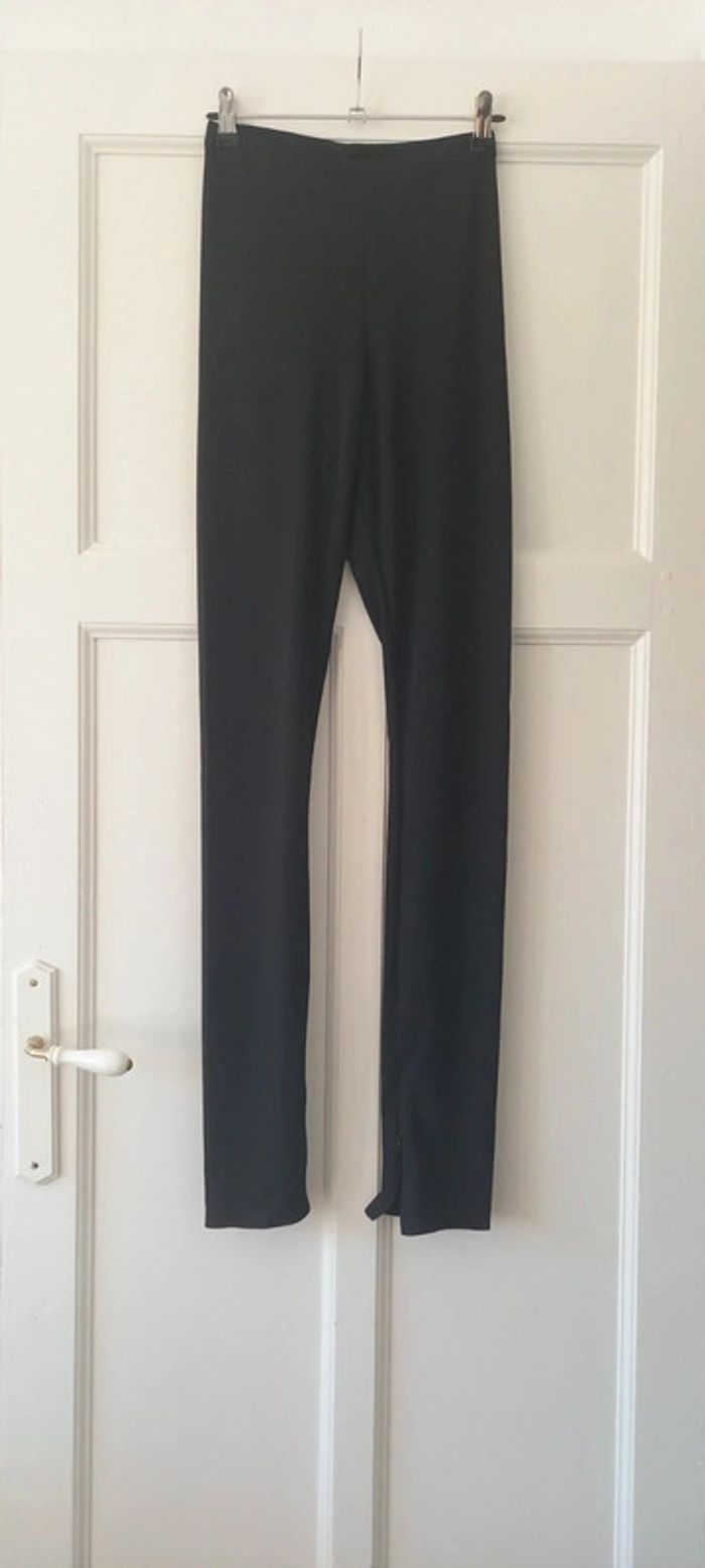 Legging côtelé noir boohoo 38