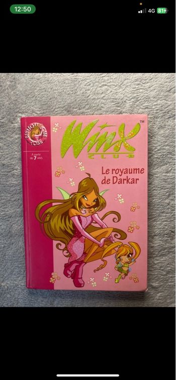 Livre winx le royaume de darkar
