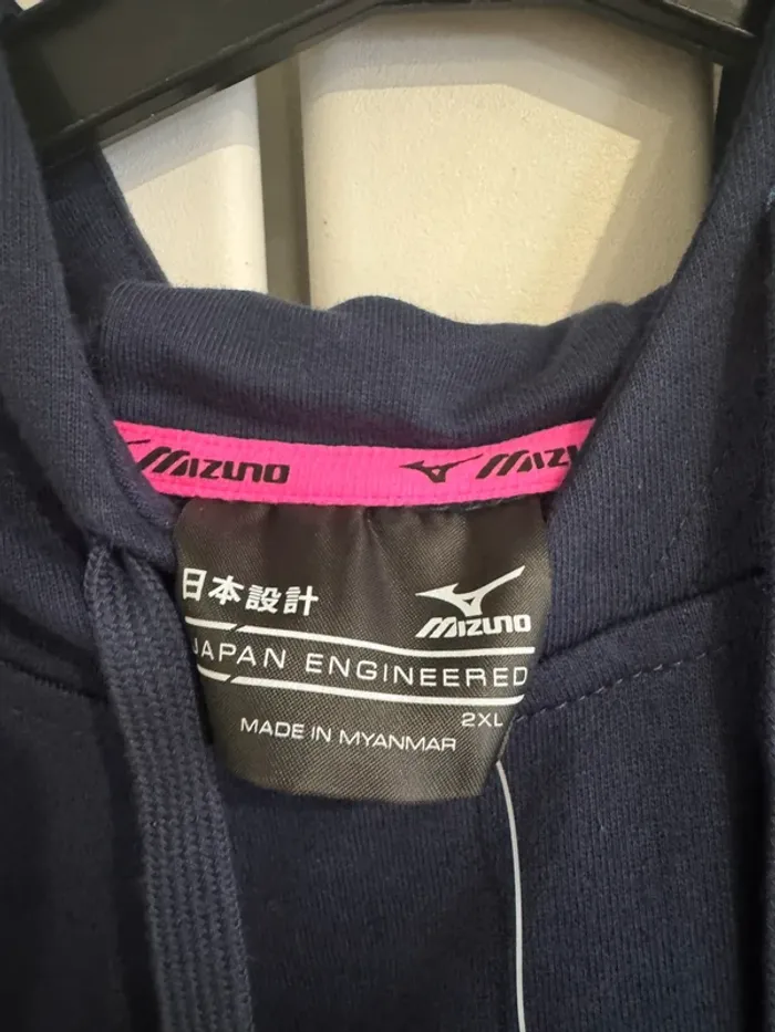 Sweat / Pull Mizuno Bleu Taille XXL - photo numéro 4