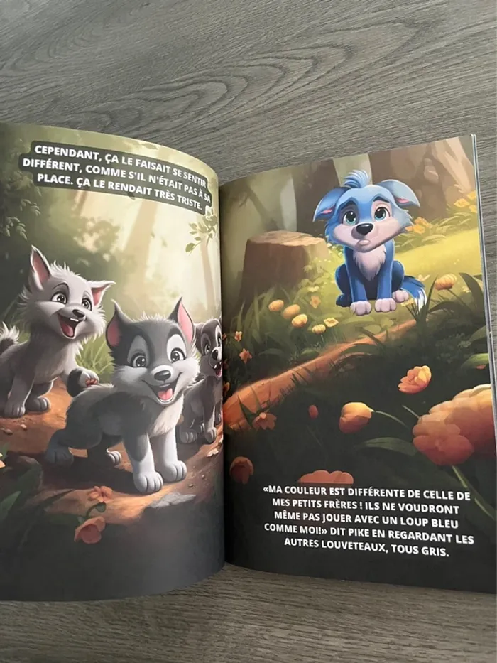 Le petit loup bleu - photo numéro 4
