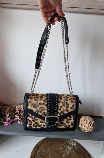 Sac à bandoulière léopard