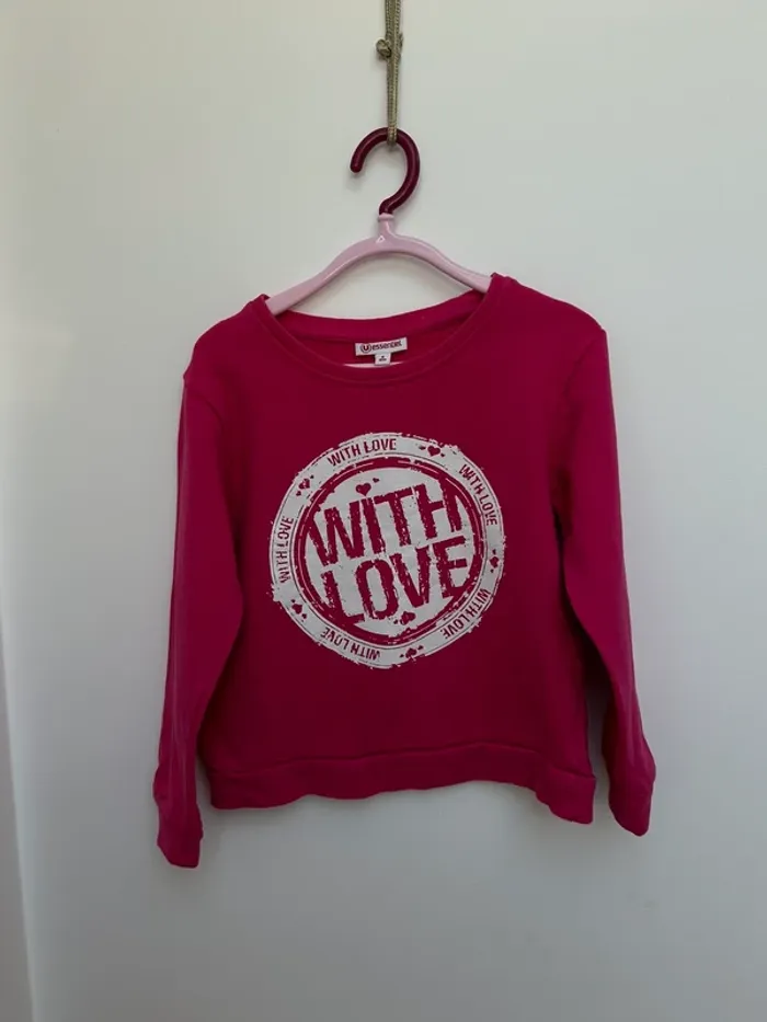 Sweat fille 6 ans u essentiel