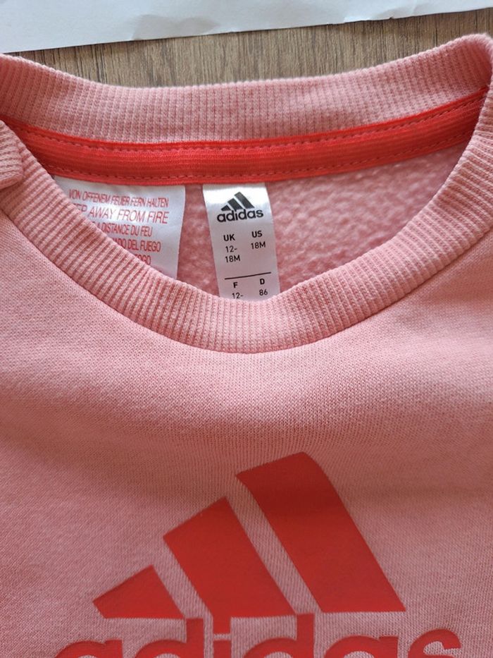 Ensemble surevetement adidas 12/18 mois - photo numéro 3