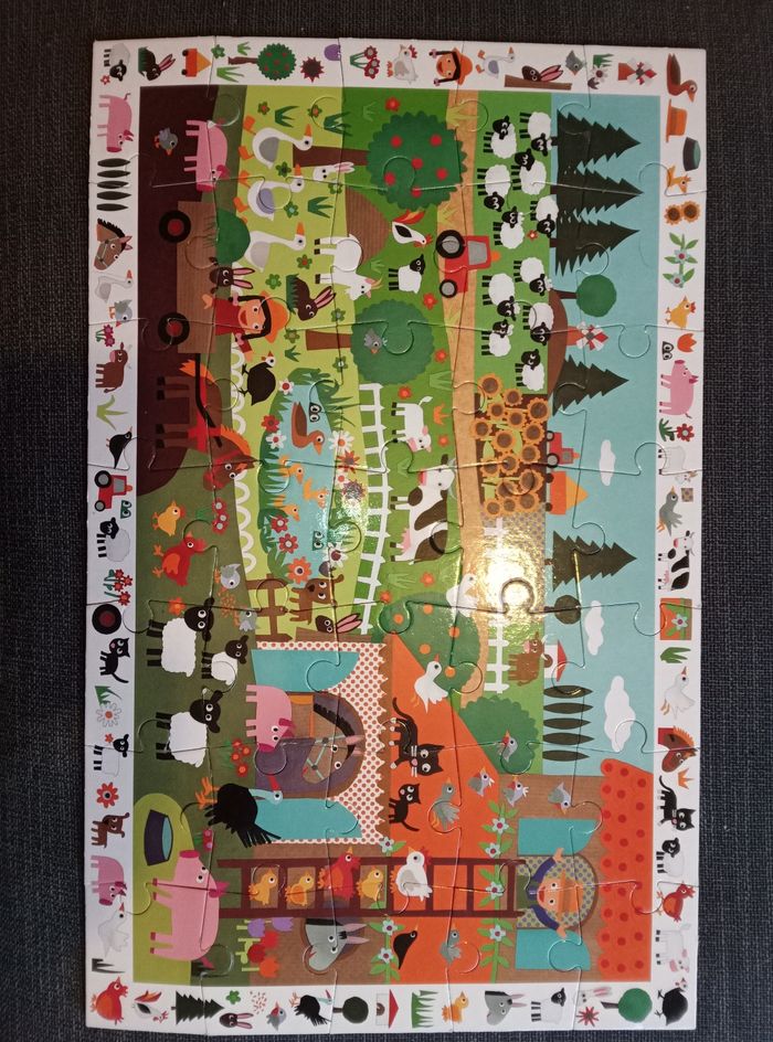 Puzzle observation, 35 pièces, Djeco, 3+