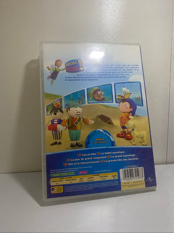 DVD Oui - Oui les pirates - photo numéro 2