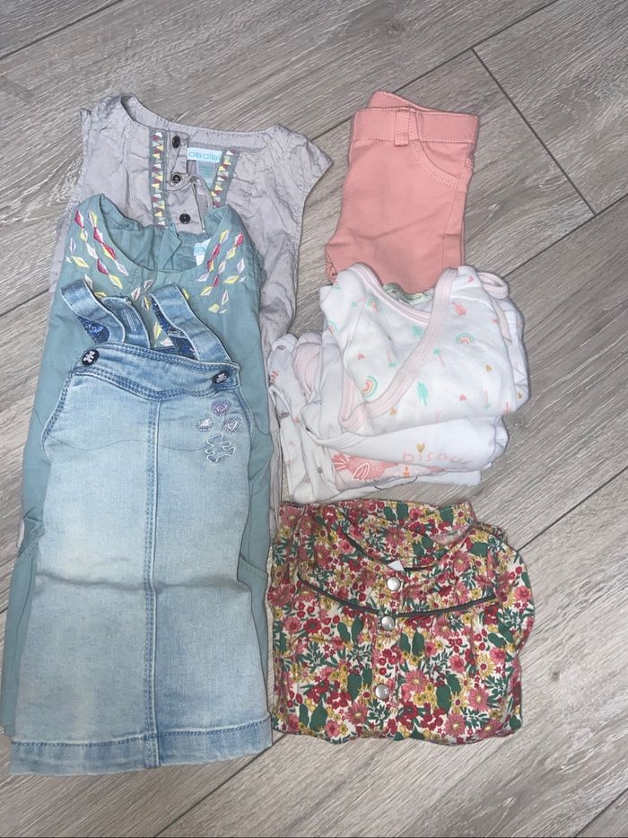 Lot vêtements fille 6 mois