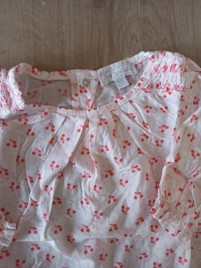 Chemise fille 12 mois - photo numéro 2