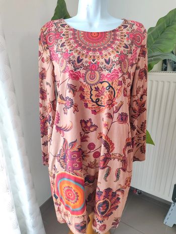 Robe tunique suédine